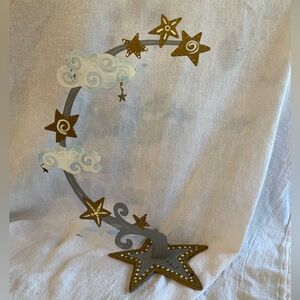 Fanciful Flights by Silvestri Stars and Clouds Decorative Stand
